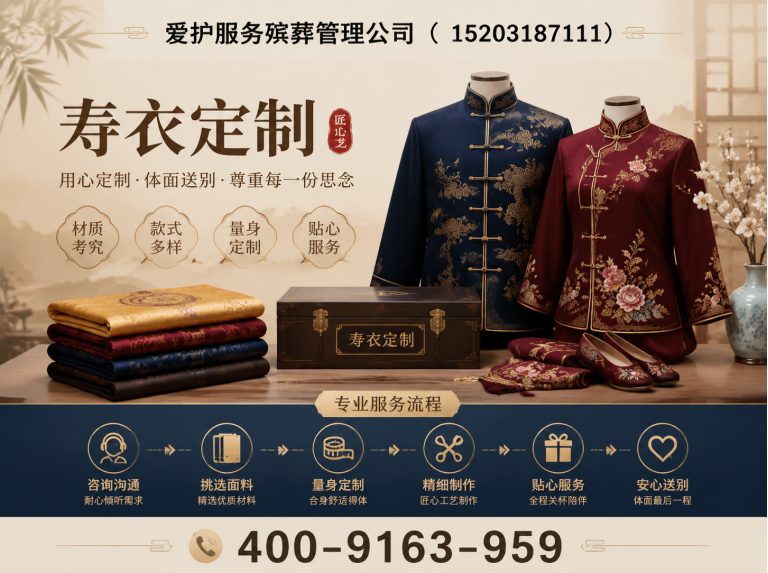 青浦区寿衣定制展示图